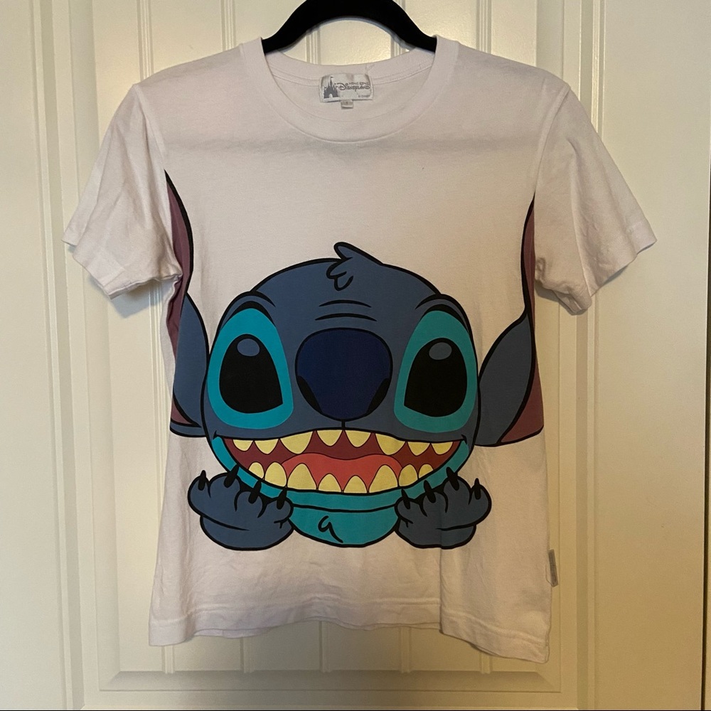 Disneyland Hong Kong Lilo and Stitch tshirt